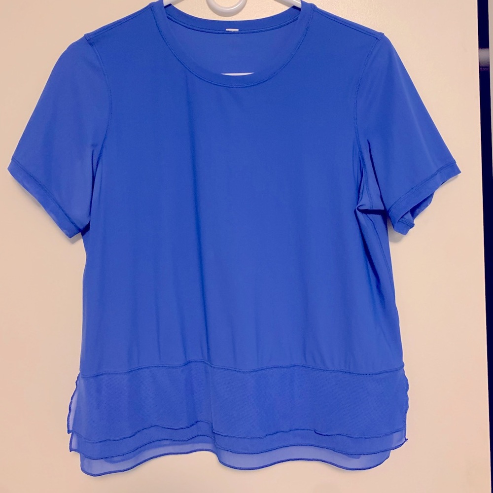 Bright Blue lululemon t-shirt